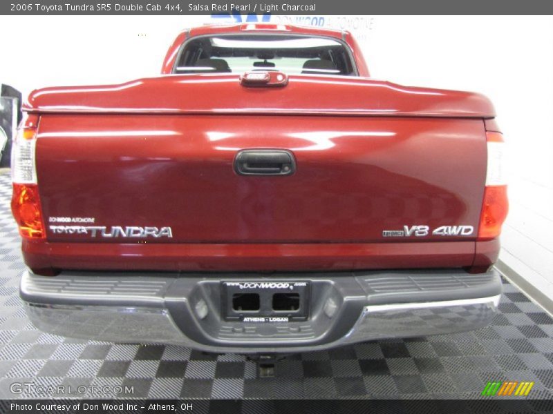 Salsa Red Pearl / Light Charcoal 2006 Toyota Tundra SR5 Double Cab 4x4