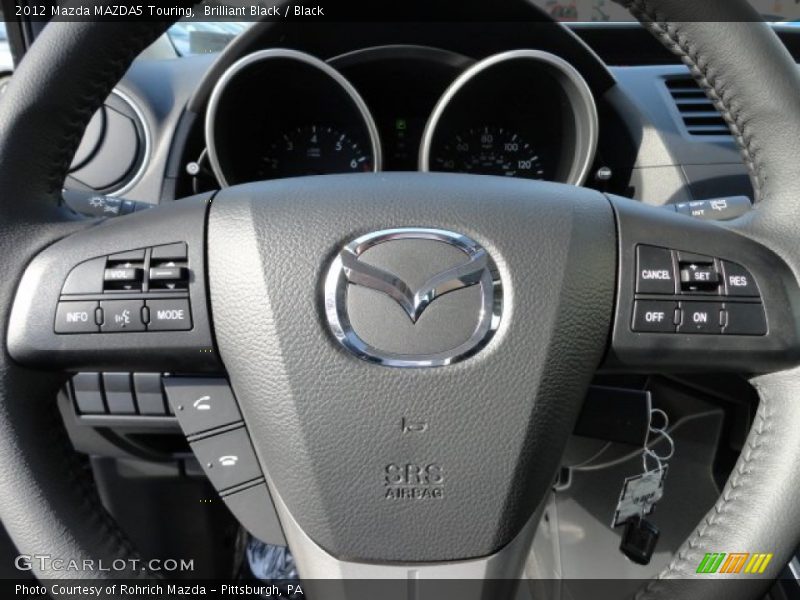  2012 MAZDA5 Touring Steering Wheel