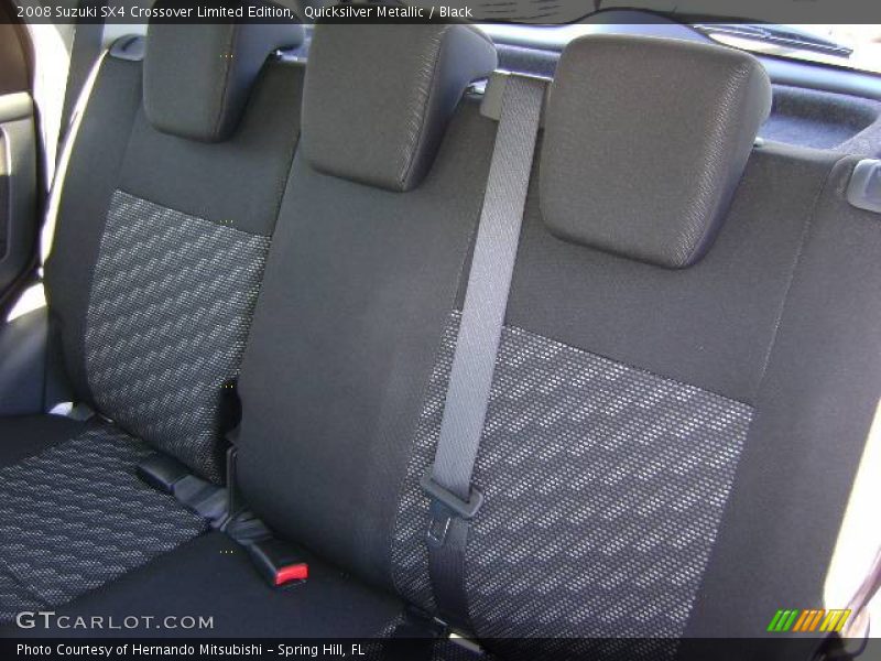 Quicksilver Metallic / Black 2008 Suzuki SX4 Crossover Limited Edition