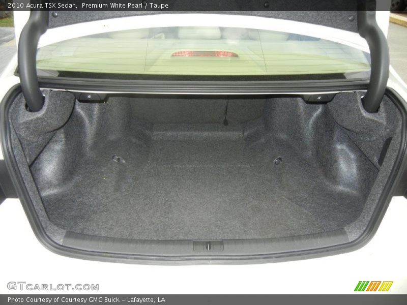 Premium White Pearl / Taupe 2010 Acura TSX Sedan