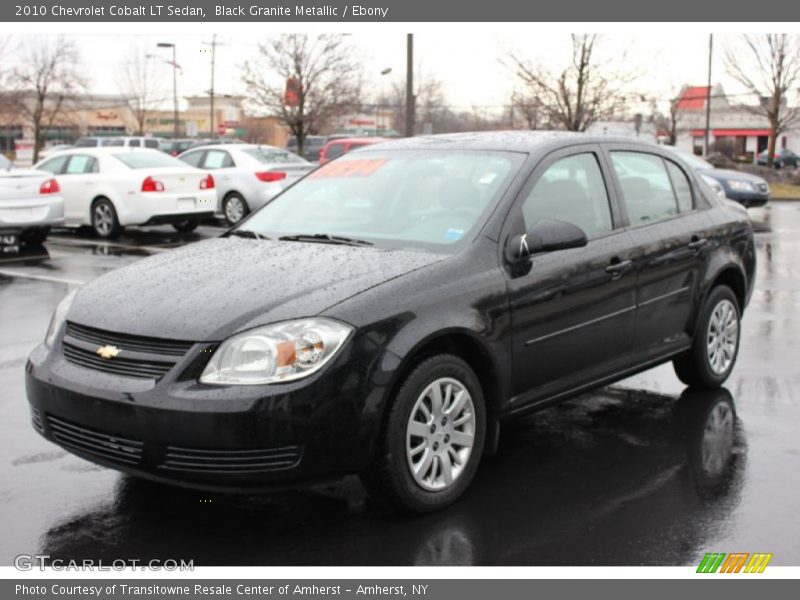 Black Granite Metallic / Ebony 2010 Chevrolet Cobalt LT Sedan