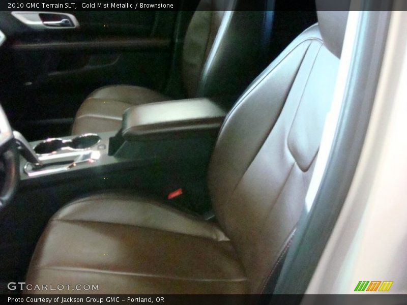 Gold Mist Metallic / Brownstone 2010 GMC Terrain SLT