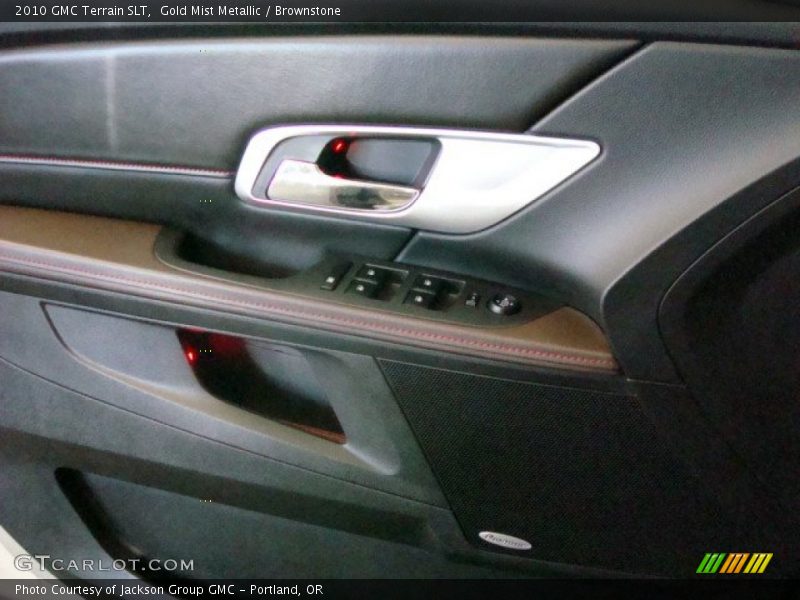 Gold Mist Metallic / Brownstone 2010 GMC Terrain SLT