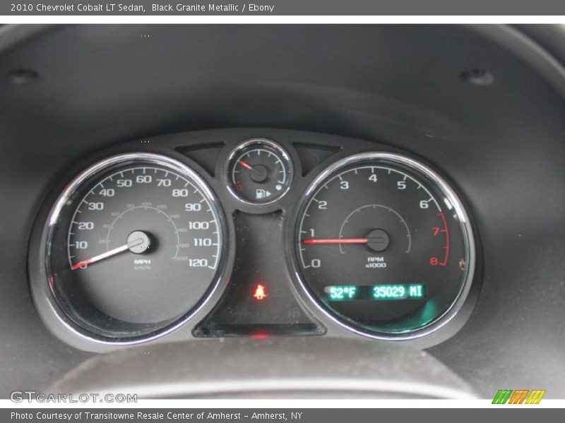 Black Granite Metallic / Ebony 2010 Chevrolet Cobalt LT Sedan
