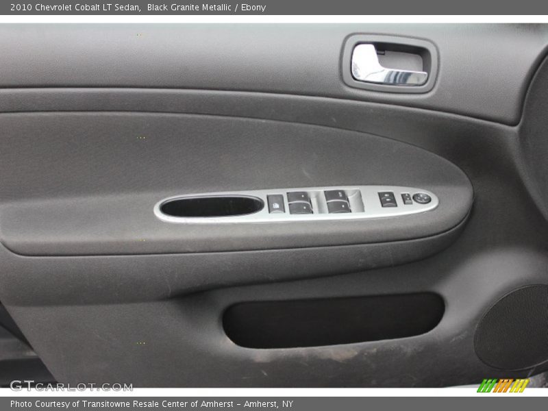 Black Granite Metallic / Ebony 2010 Chevrolet Cobalt LT Sedan