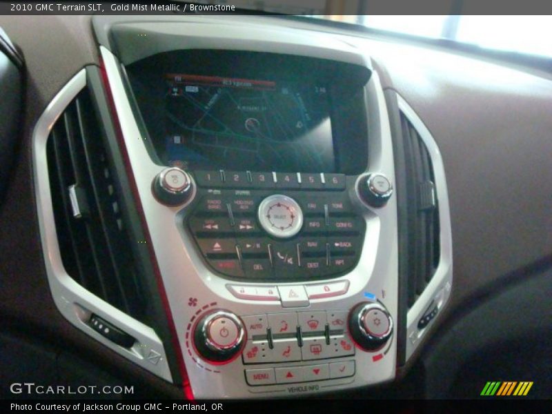 Gold Mist Metallic / Brownstone 2010 GMC Terrain SLT