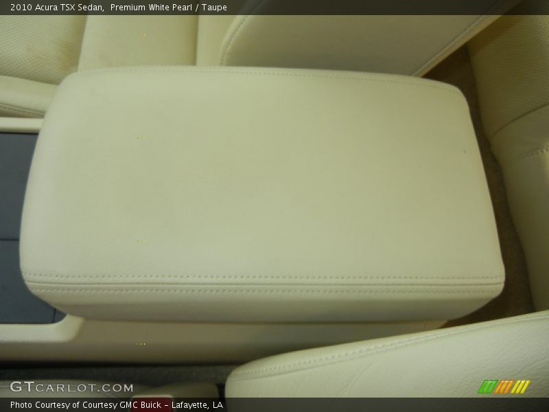 Premium White Pearl / Taupe 2010 Acura TSX Sedan