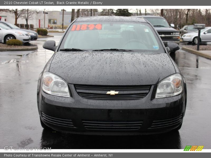 Black Granite Metallic / Ebony 2010 Chevrolet Cobalt LT Sedan