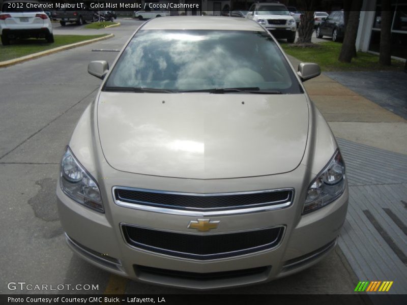 Gold Mist Metallic / Cocoa/Cashmere 2012 Chevrolet Malibu LT