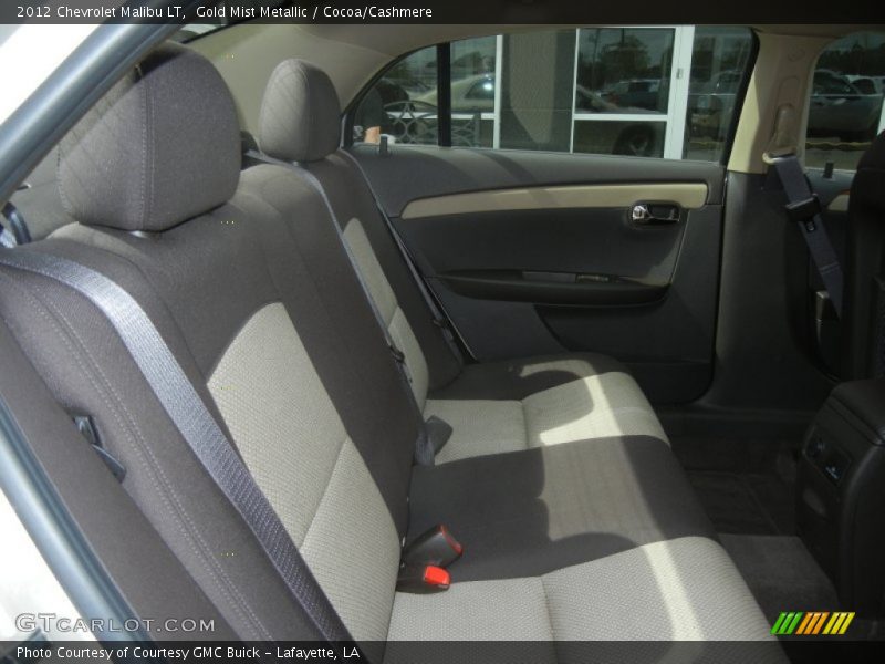 Gold Mist Metallic / Cocoa/Cashmere 2012 Chevrolet Malibu LT