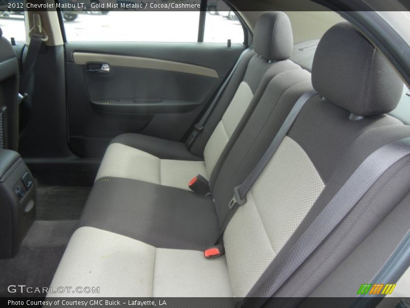 Gold Mist Metallic / Cocoa/Cashmere 2012 Chevrolet Malibu LT