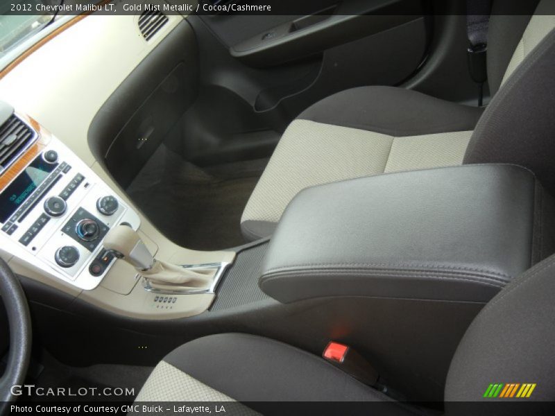 Gold Mist Metallic / Cocoa/Cashmere 2012 Chevrolet Malibu LT