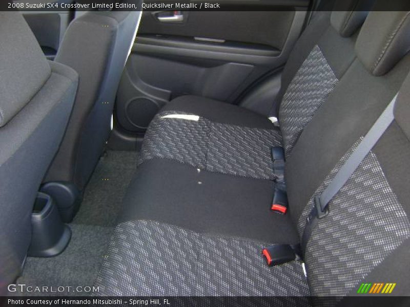 Quicksilver Metallic / Black 2008 Suzuki SX4 Crossover Limited Edition