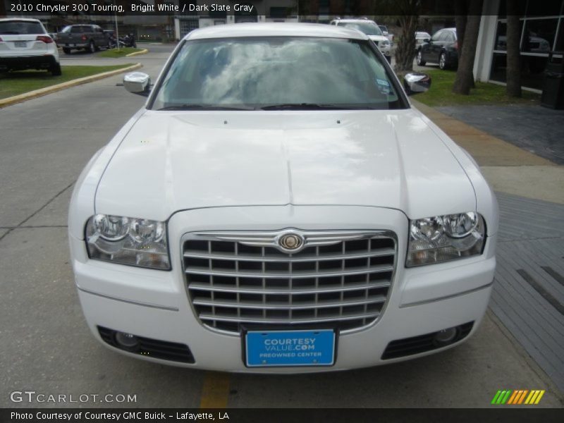 Bright White / Dark Slate Gray 2010 Chrysler 300 Touring