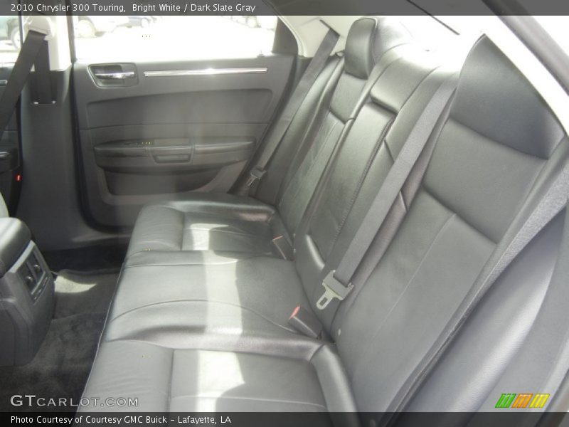 Bright White / Dark Slate Gray 2010 Chrysler 300 Touring