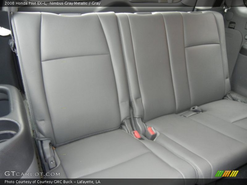 Nimbus Gray Metallic / Gray 2008 Honda Pilot EX-L