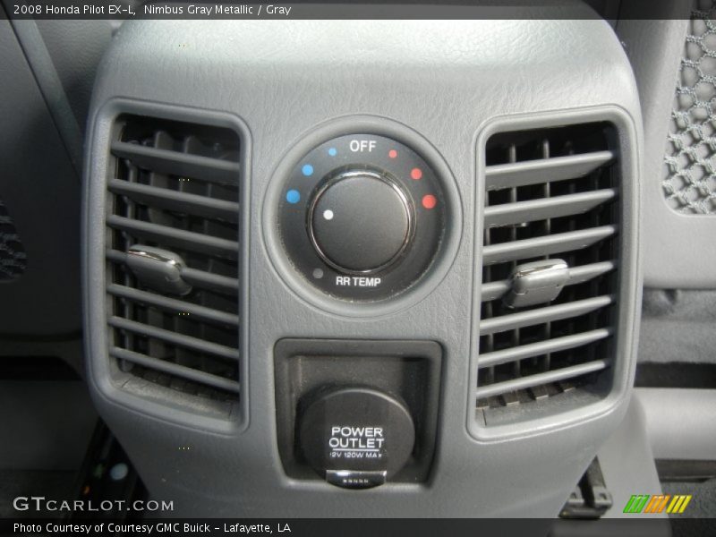 Nimbus Gray Metallic / Gray 2008 Honda Pilot EX-L