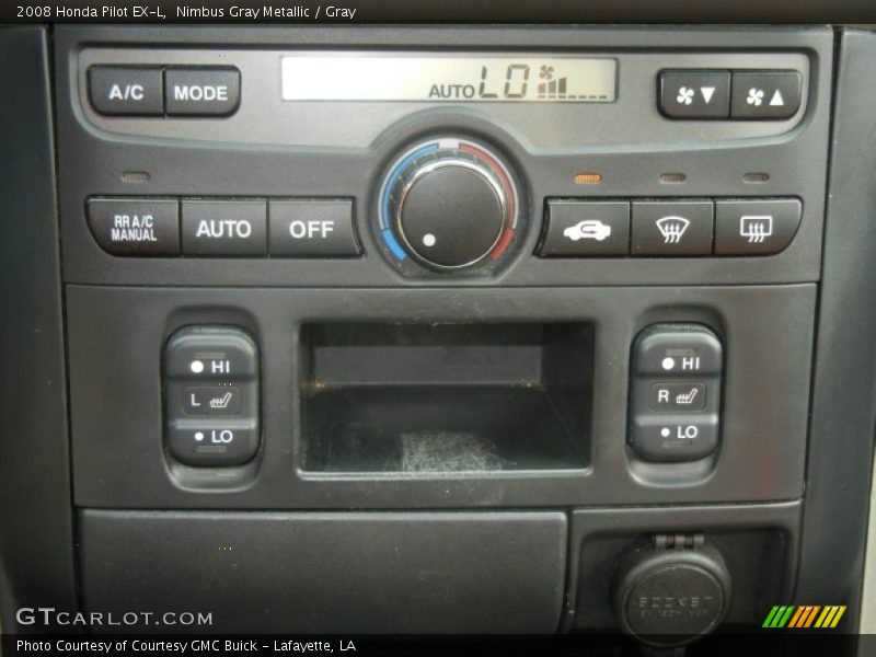 Nimbus Gray Metallic / Gray 2008 Honda Pilot EX-L