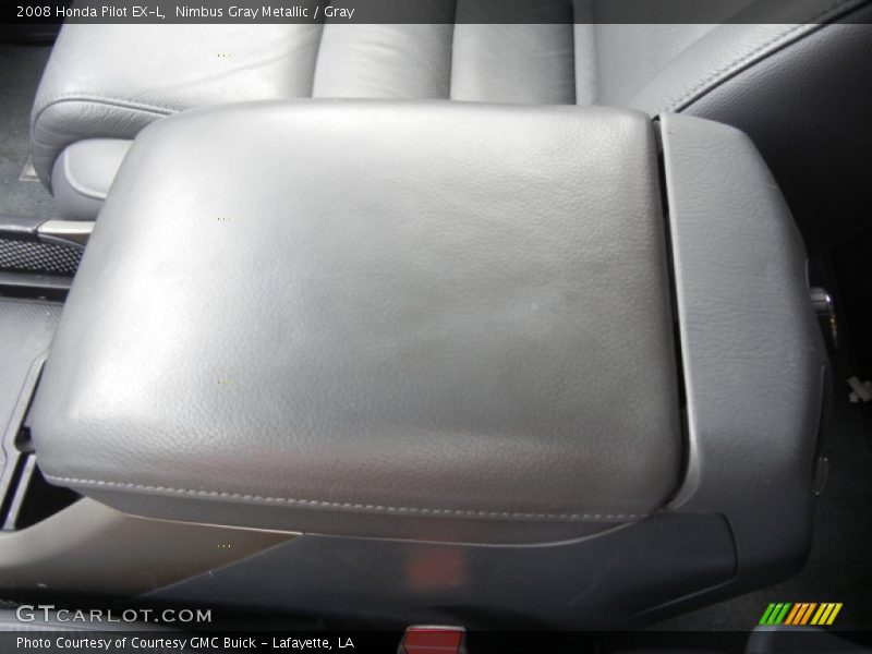 Nimbus Gray Metallic / Gray 2008 Honda Pilot EX-L