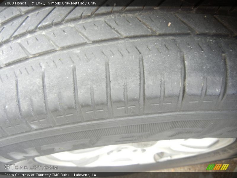 Nimbus Gray Metallic / Gray 2008 Honda Pilot EX-L