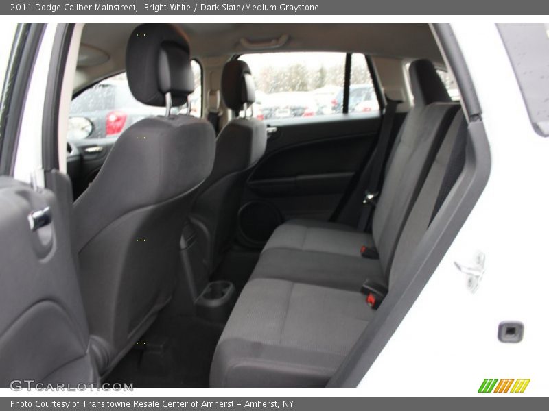 Bright White / Dark Slate/Medium Graystone 2011 Dodge Caliber Mainstreet