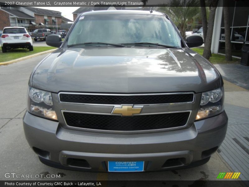 Graystone Metallic / Dark Titanium/Light Titanium 2007 Chevrolet Tahoe LS