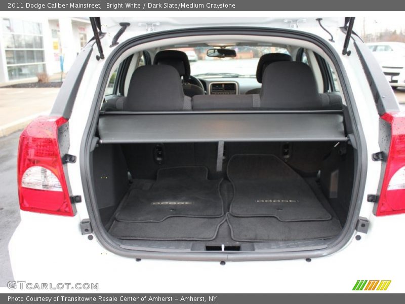 Bright White / Dark Slate/Medium Graystone 2011 Dodge Caliber Mainstreet