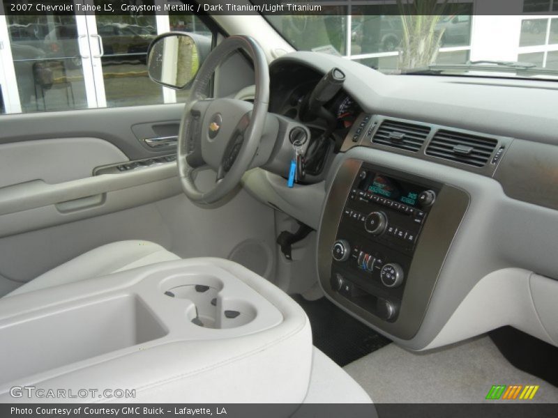 Graystone Metallic / Dark Titanium/Light Titanium 2007 Chevrolet Tahoe LS