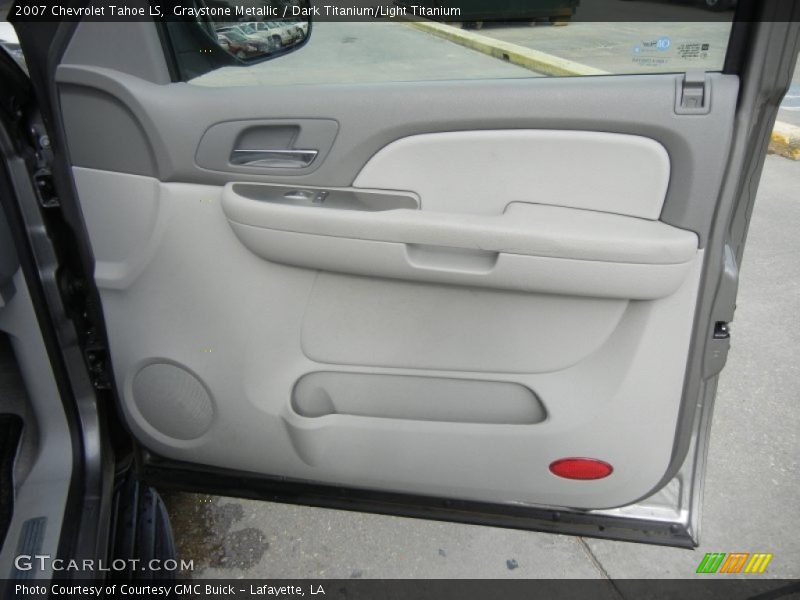 Graystone Metallic / Dark Titanium/Light Titanium 2007 Chevrolet Tahoe LS