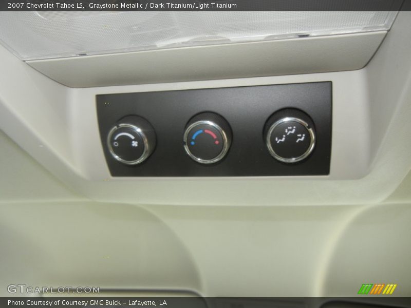 Graystone Metallic / Dark Titanium/Light Titanium 2007 Chevrolet Tahoe LS
