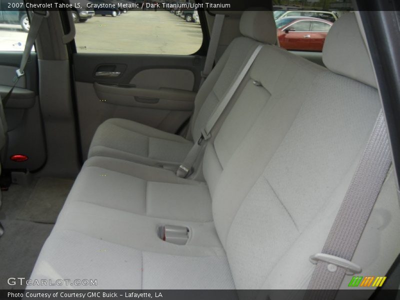 Graystone Metallic / Dark Titanium/Light Titanium 2007 Chevrolet Tahoe LS