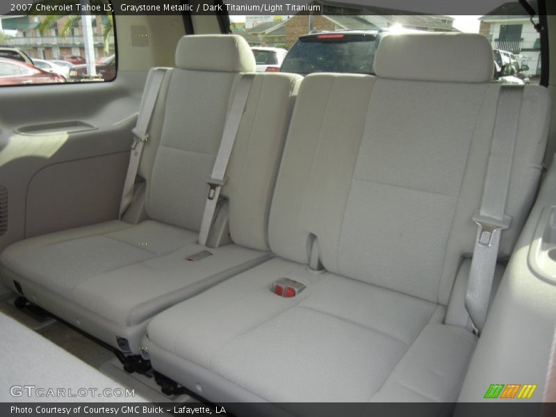 Graystone Metallic / Dark Titanium/Light Titanium 2007 Chevrolet Tahoe LS