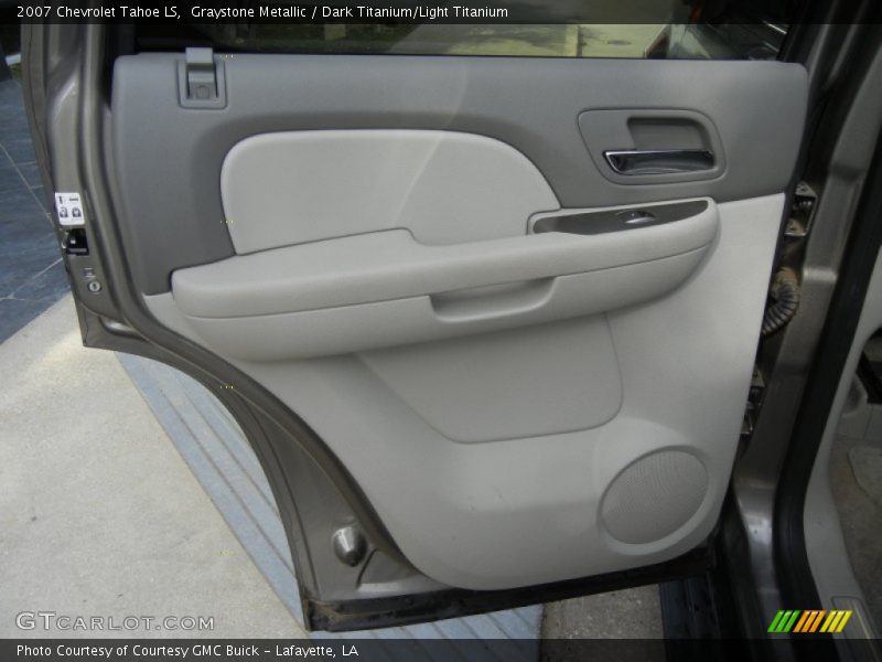 Graystone Metallic / Dark Titanium/Light Titanium 2007 Chevrolet Tahoe LS