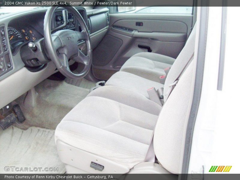 Summit White / Pewter/Dark Pewter 2004 GMC Yukon XL 2500 SLE 4x4