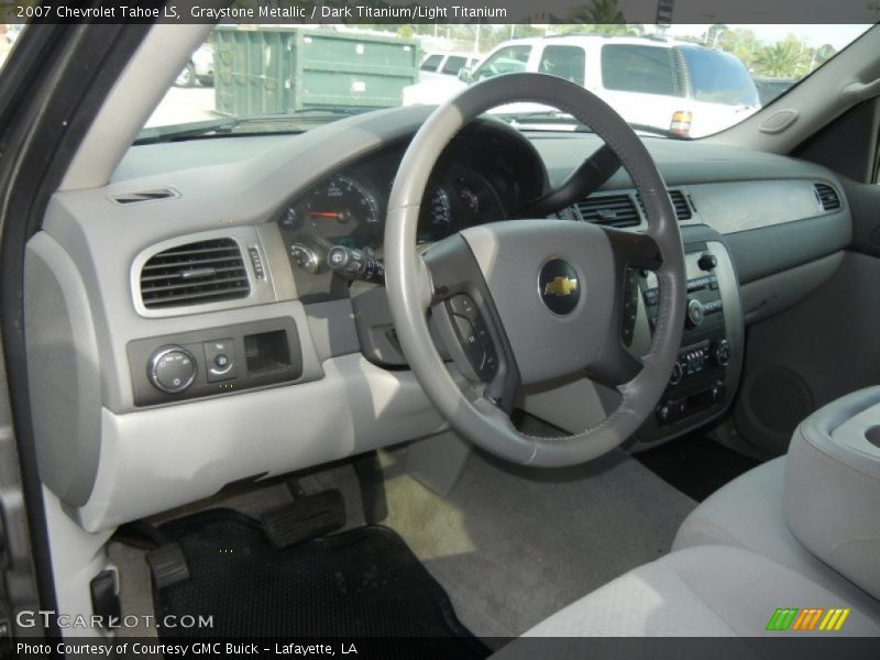 Graystone Metallic / Dark Titanium/Light Titanium 2007 Chevrolet Tahoe LS