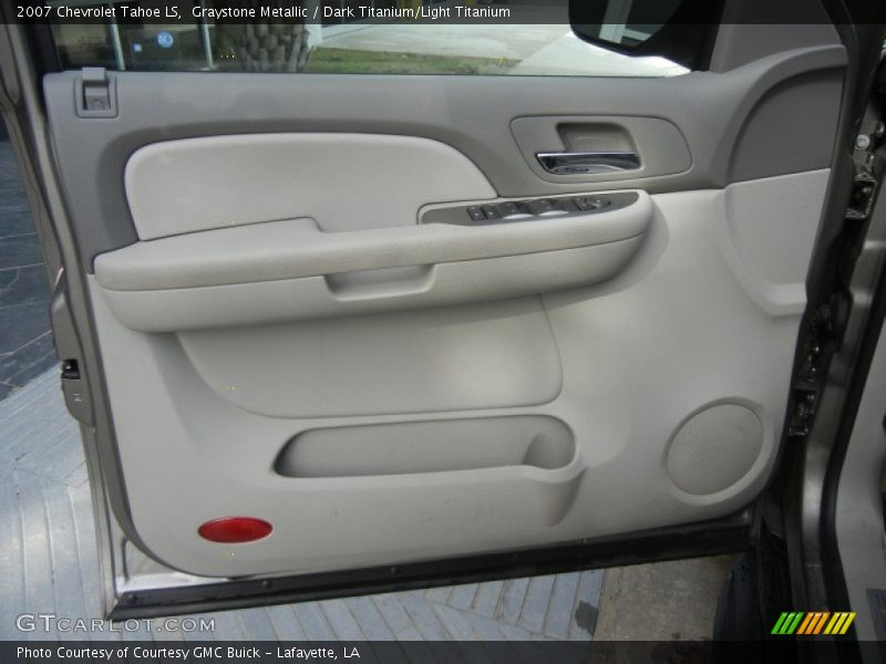 Graystone Metallic / Dark Titanium/Light Titanium 2007 Chevrolet Tahoe LS