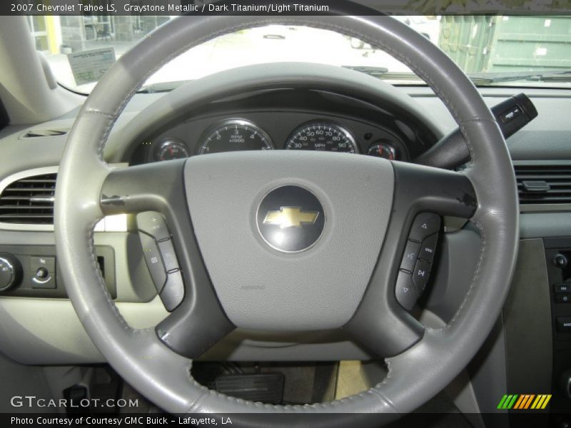 Graystone Metallic / Dark Titanium/Light Titanium 2007 Chevrolet Tahoe LS