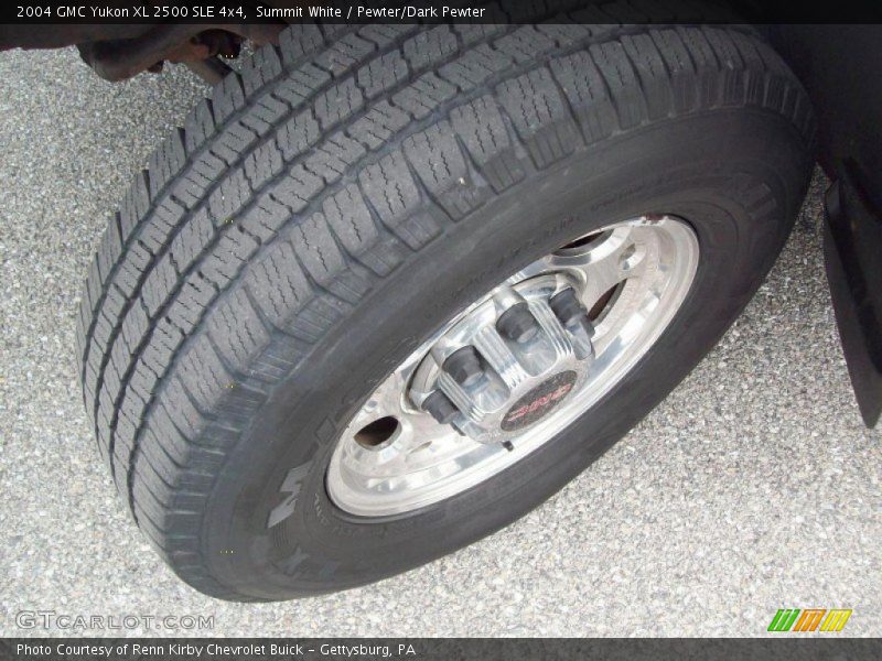 Summit White / Pewter/Dark Pewter 2004 GMC Yukon XL 2500 SLE 4x4