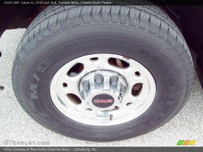 Summit White / Pewter/Dark Pewter 2004 GMC Yukon XL 2500 SLE 4x4
