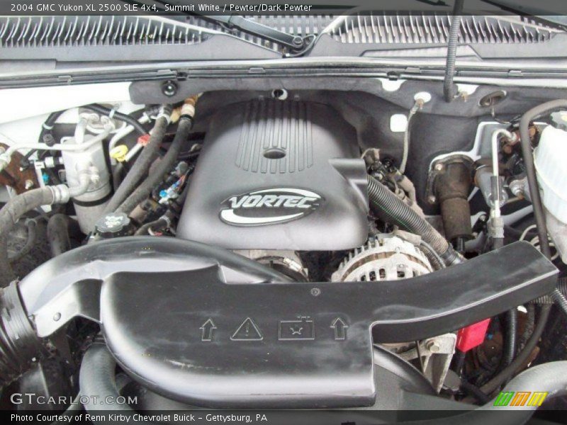 Summit White / Pewter/Dark Pewter 2004 GMC Yukon XL 2500 SLE 4x4