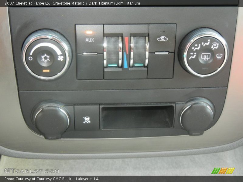 Graystone Metallic / Dark Titanium/Light Titanium 2007 Chevrolet Tahoe LS