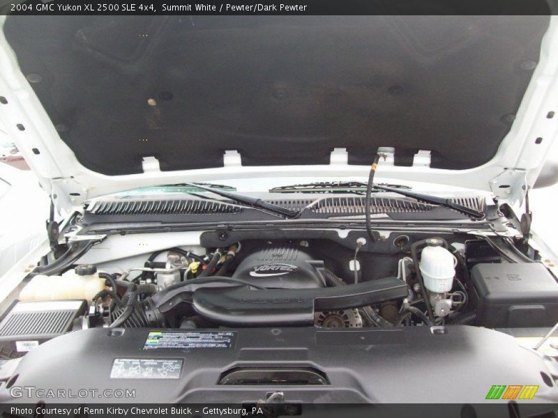 Summit White / Pewter/Dark Pewter 2004 GMC Yukon XL 2500 SLE 4x4