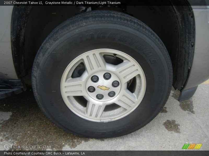Graystone Metallic / Dark Titanium/Light Titanium 2007 Chevrolet Tahoe LS