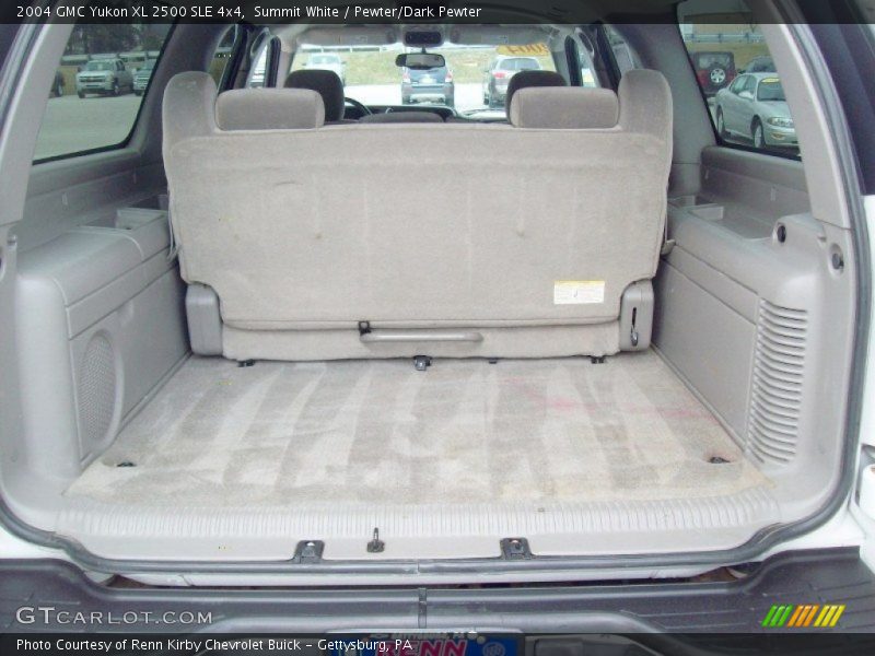 Summit White / Pewter/Dark Pewter 2004 GMC Yukon XL 2500 SLE 4x4