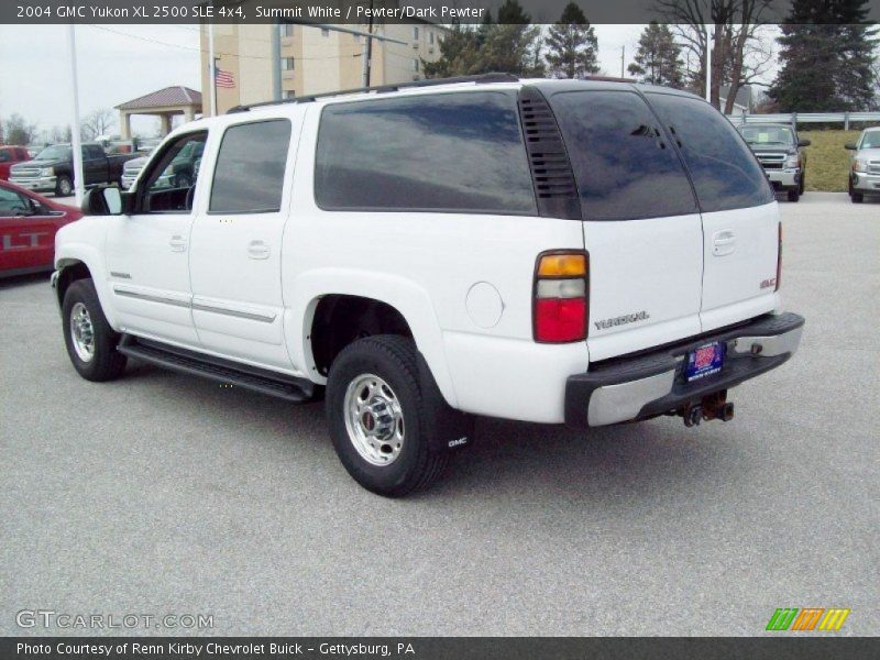 Summit White / Pewter/Dark Pewter 2004 GMC Yukon XL 2500 SLE 4x4