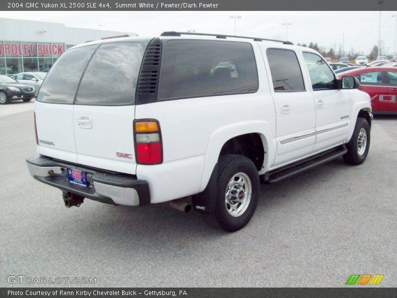 Summit White / Pewter/Dark Pewter 2004 GMC Yukon XL 2500 SLE 4x4