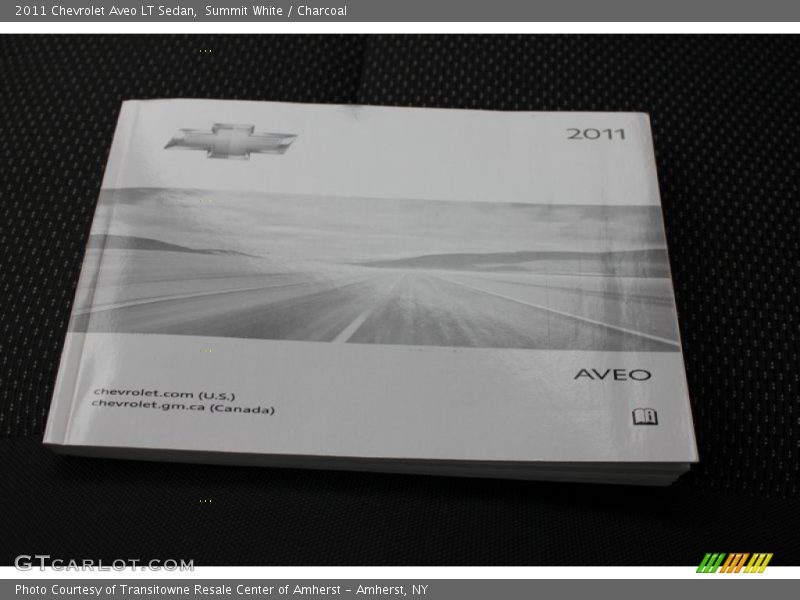 Summit White / Charcoal 2011 Chevrolet Aveo LT Sedan