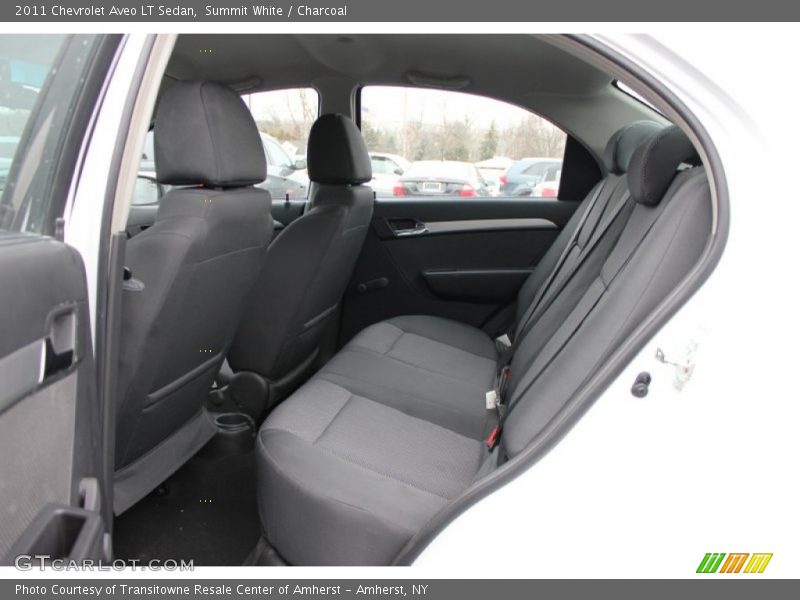 Summit White / Charcoal 2011 Chevrolet Aveo LT Sedan