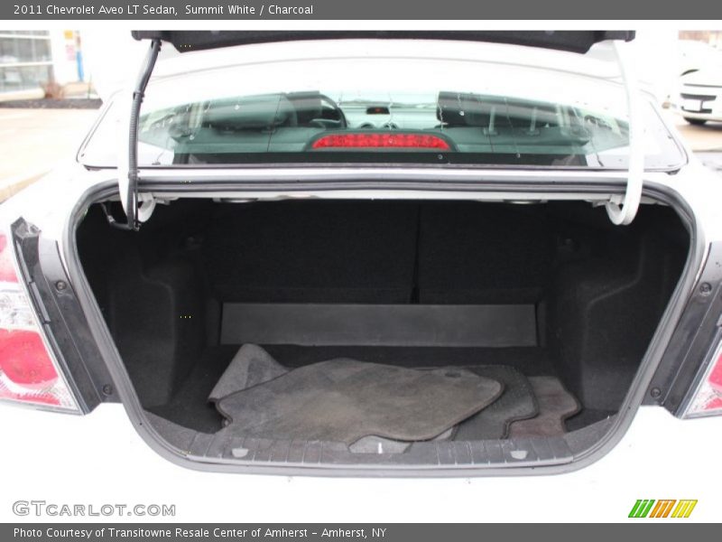Summit White / Charcoal 2011 Chevrolet Aveo LT Sedan