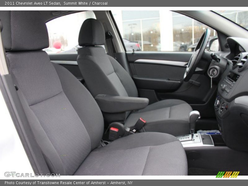 Summit White / Charcoal 2011 Chevrolet Aveo LT Sedan
